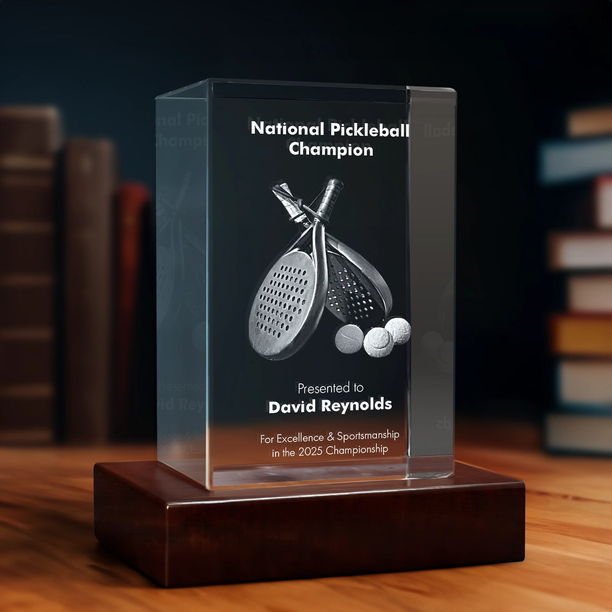 3D Crystal Award - Rectangle